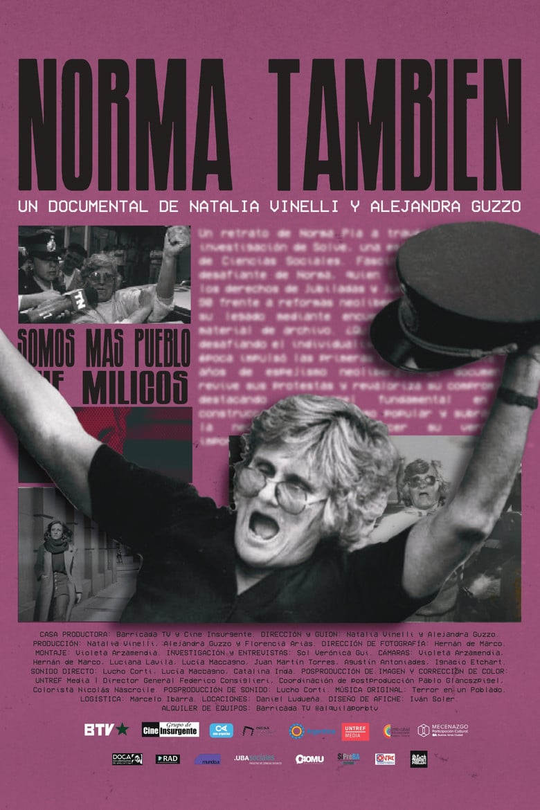 Norma también poster background