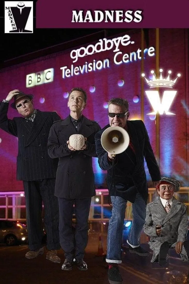 Madness: Live - Goodbye Television Centre poster background