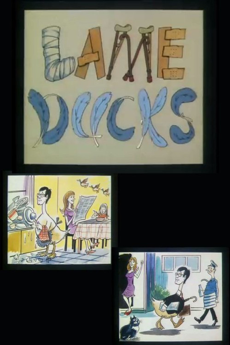 Lame Ducks poster background