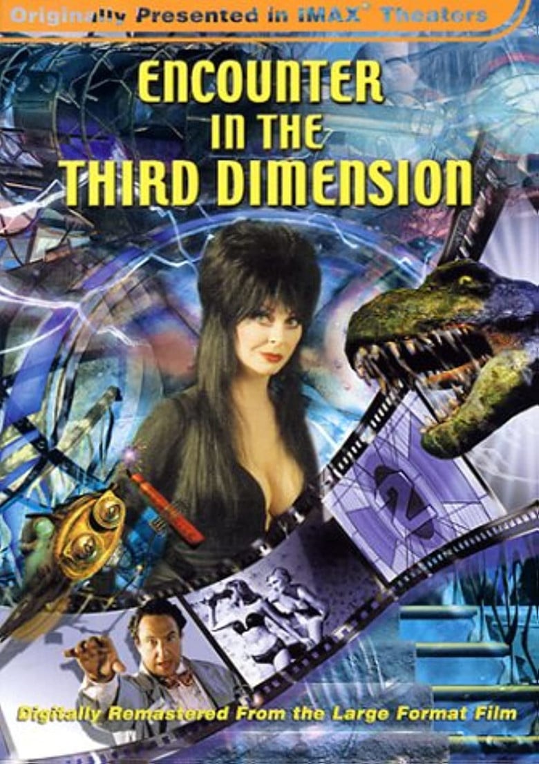 Encounter in the Third Dimension poster background