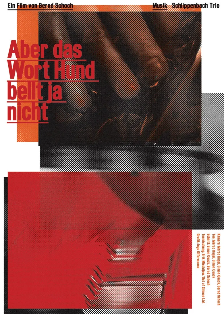 But The Word Dog Doesn’t Bark poster background