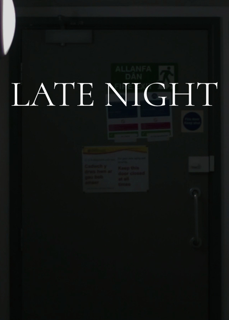 Late Night poster background