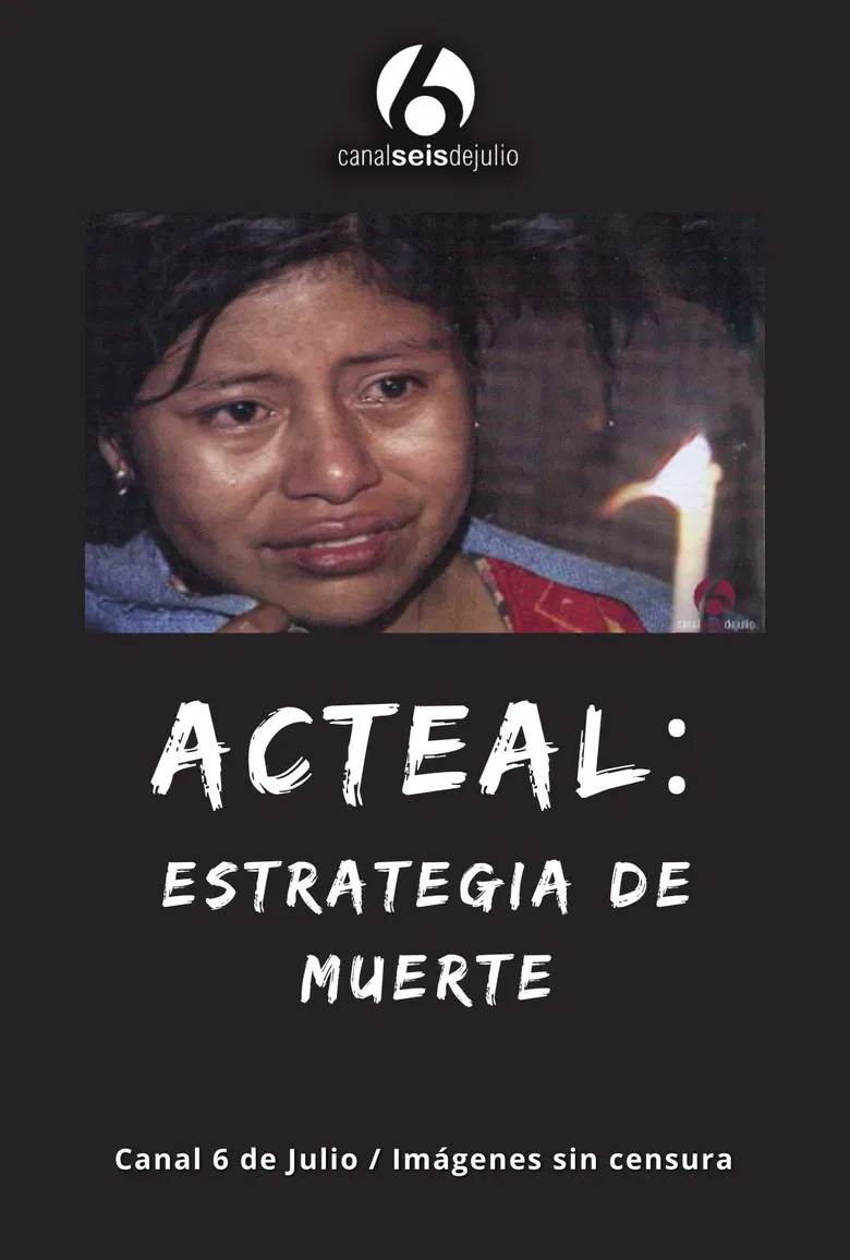 Acteal: Estrategia de muerte poster background