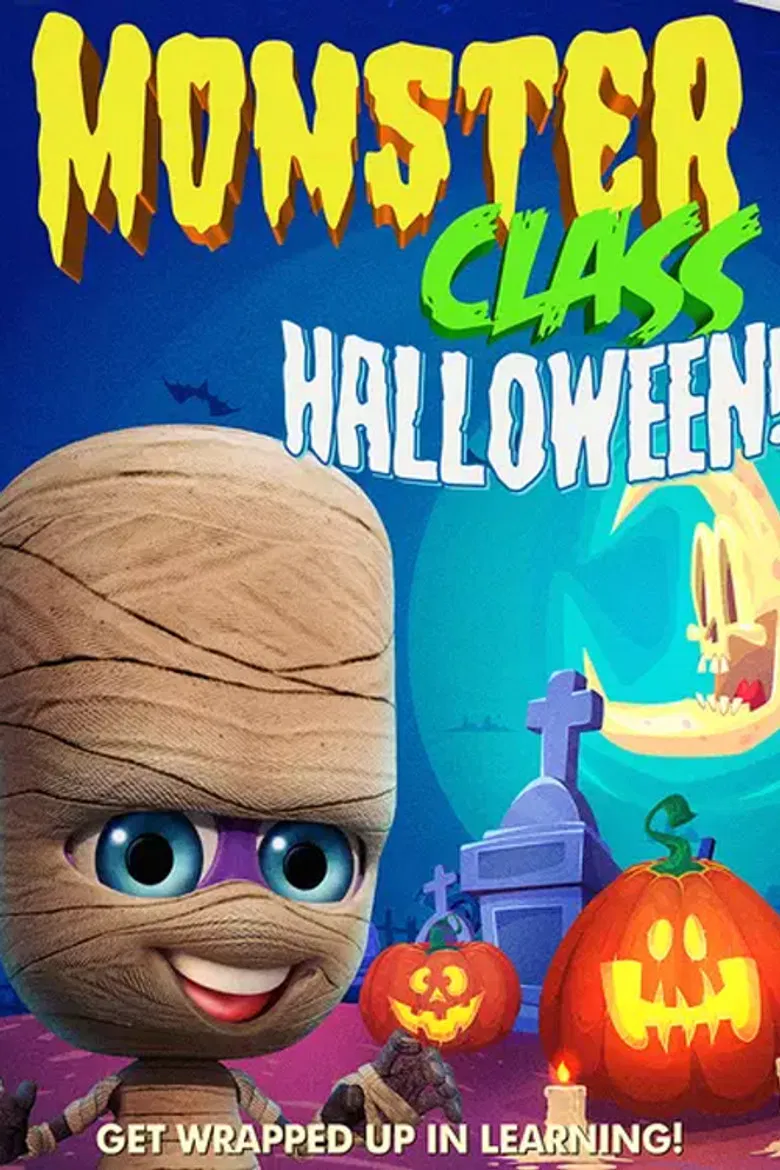 Monster Class: Halloween poster background