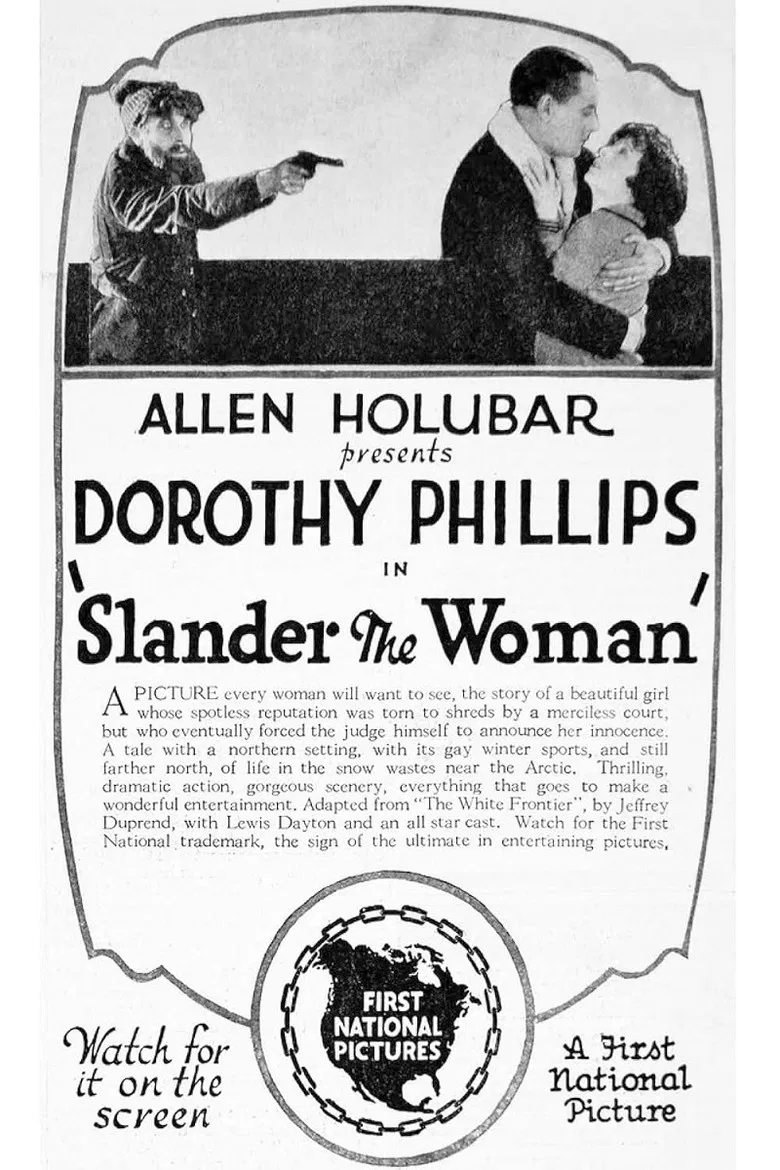 Slander the Woman poster background
