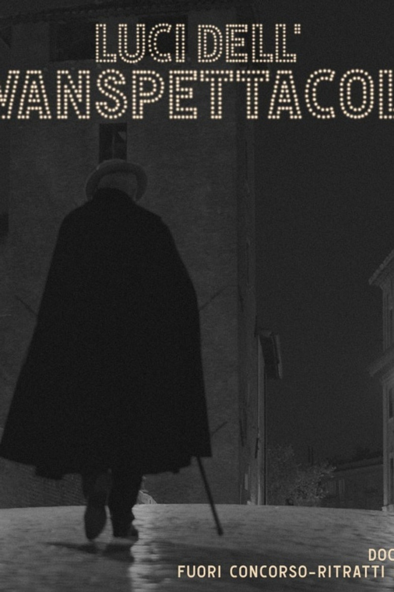 Luci dell'avanspettacolo poster background