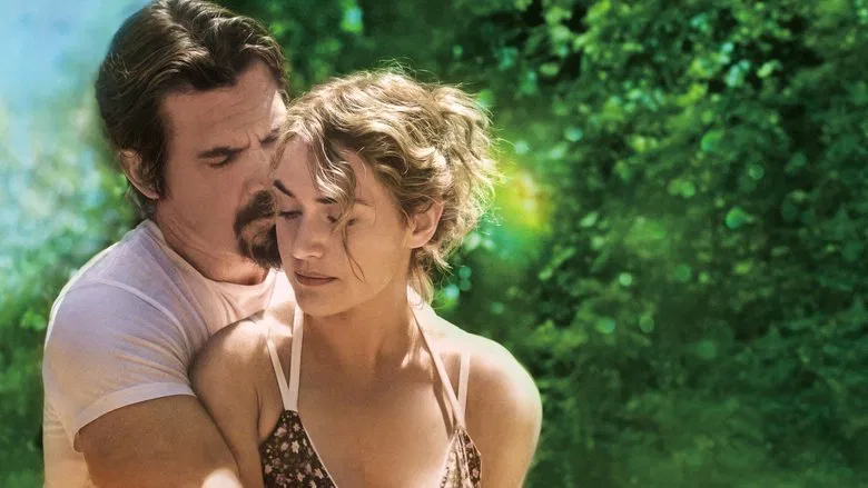 Josh Brolin and Gattlin Griffith outside