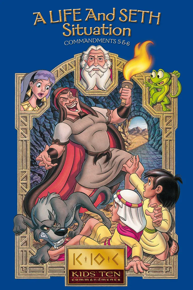 A Life and Seth Situation: Commandments 5-6 poster background