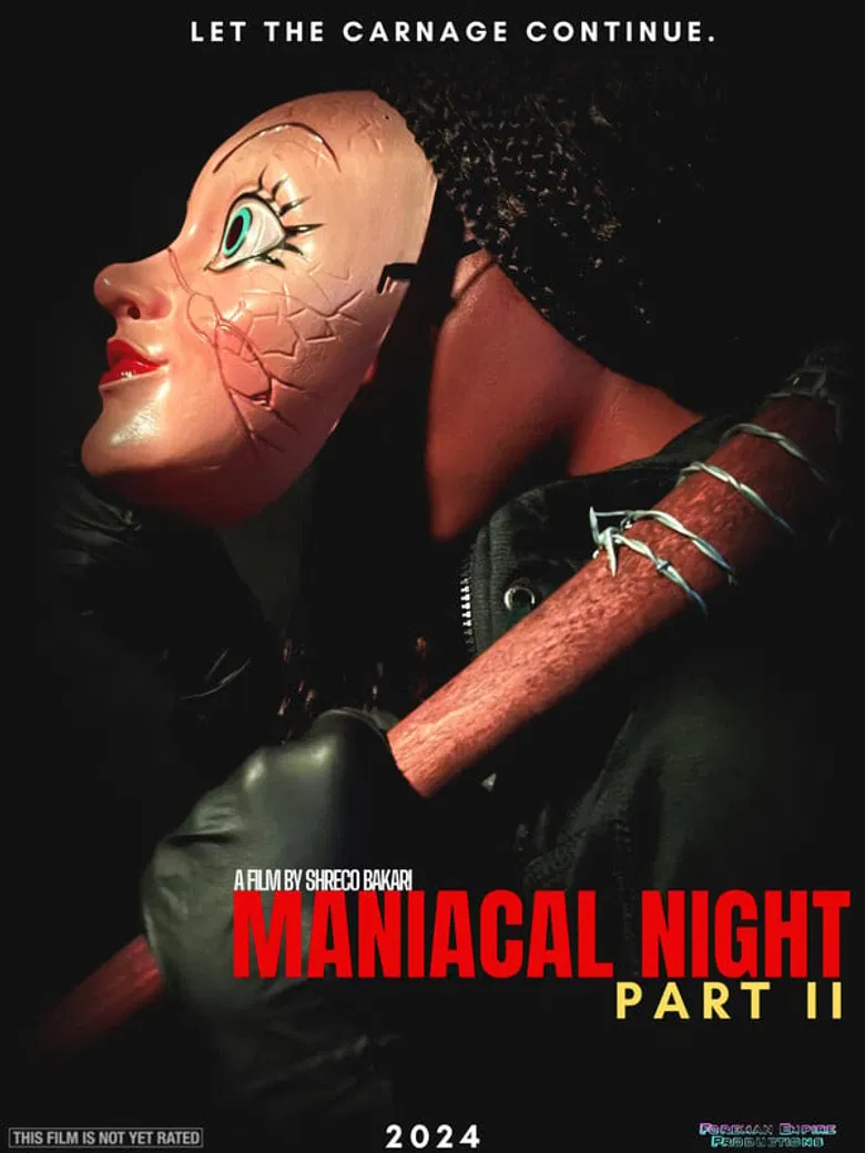 Maniacal Night: Part II poster background