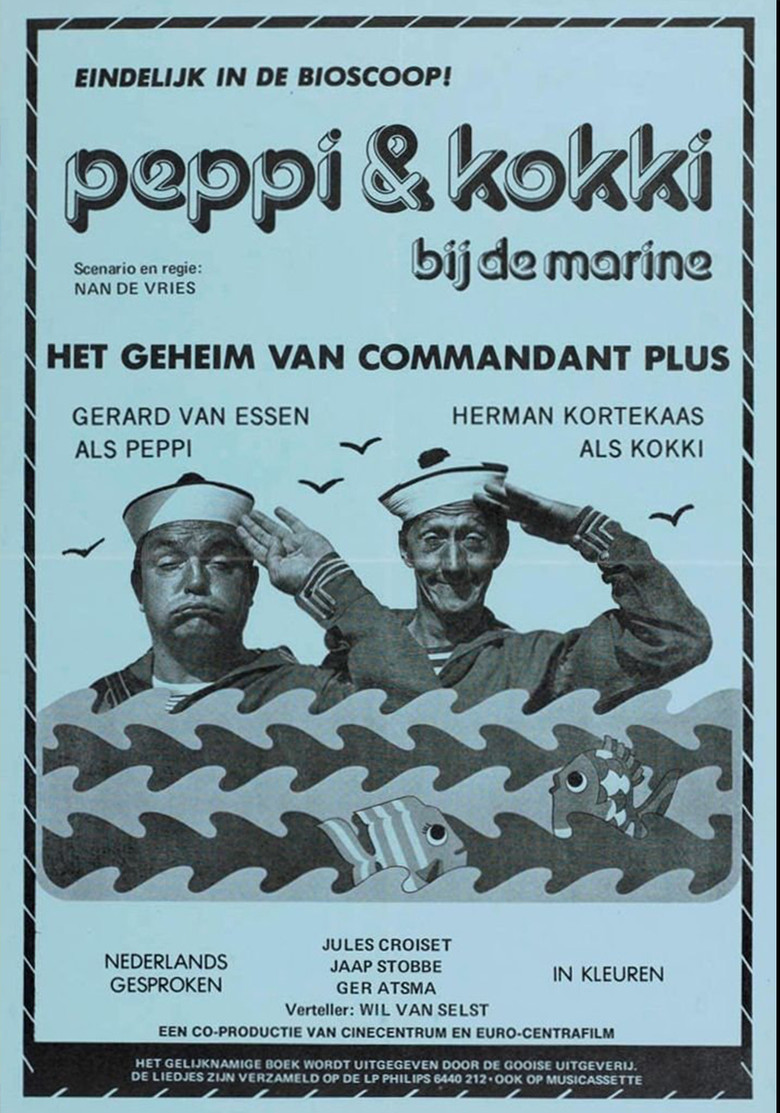 Peppi & Kokki bij de marine - Het geheim van Kommandant Plus poster background