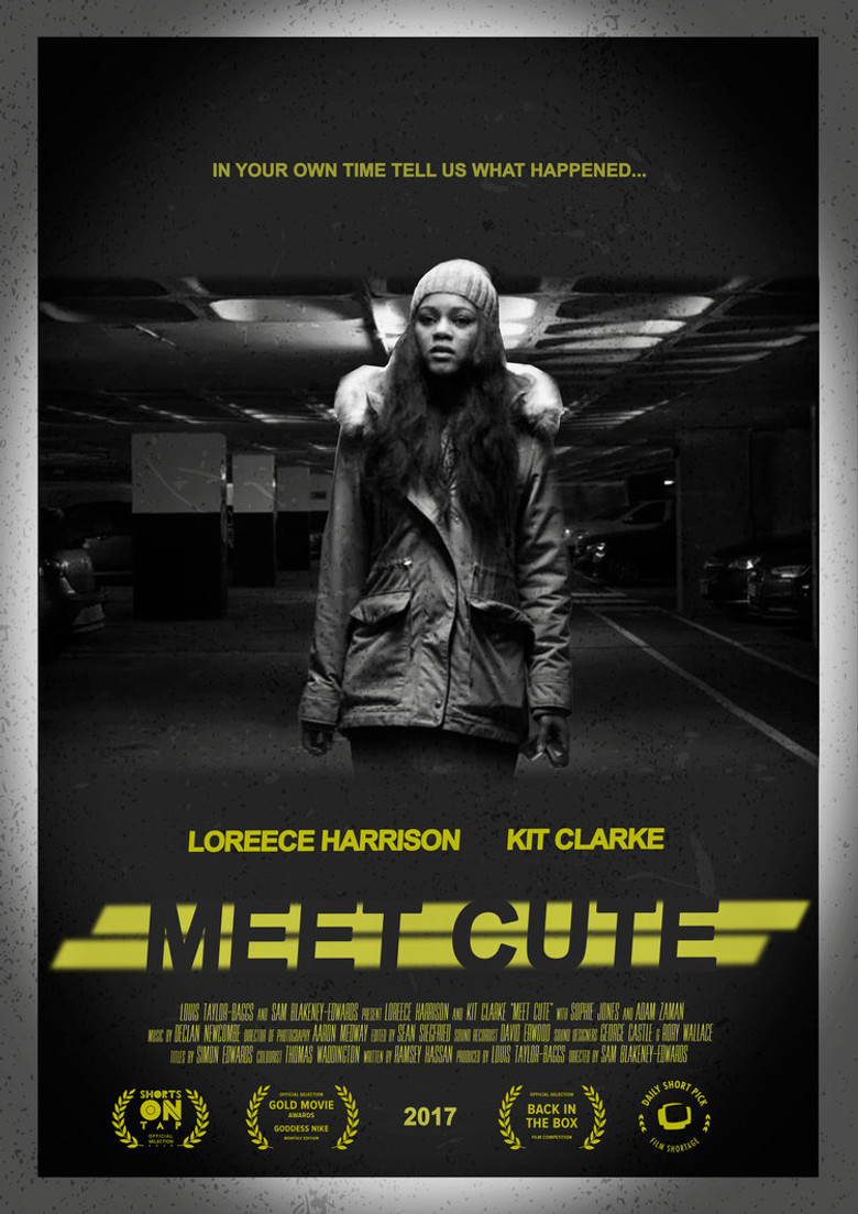 Meet Cute poster background