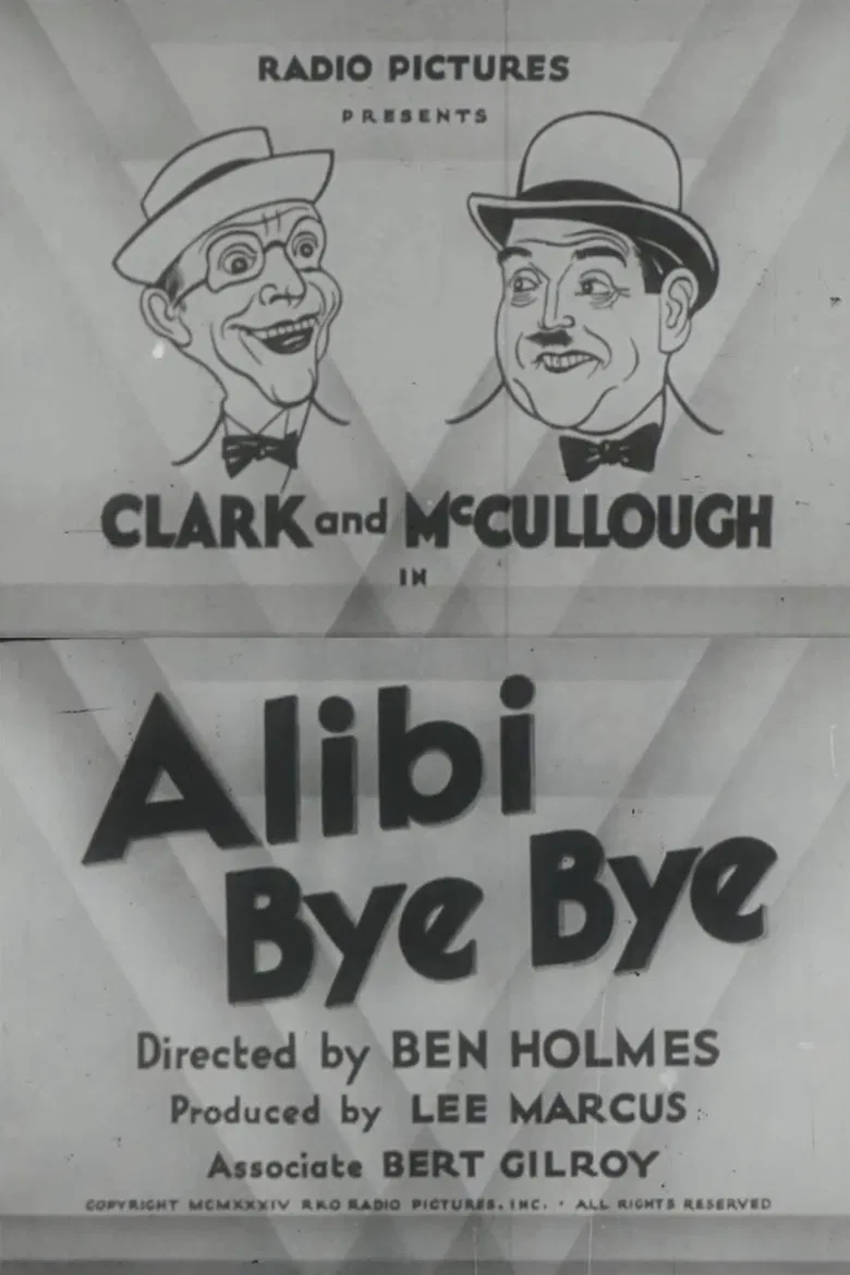 Alibi Bye Bye poster background