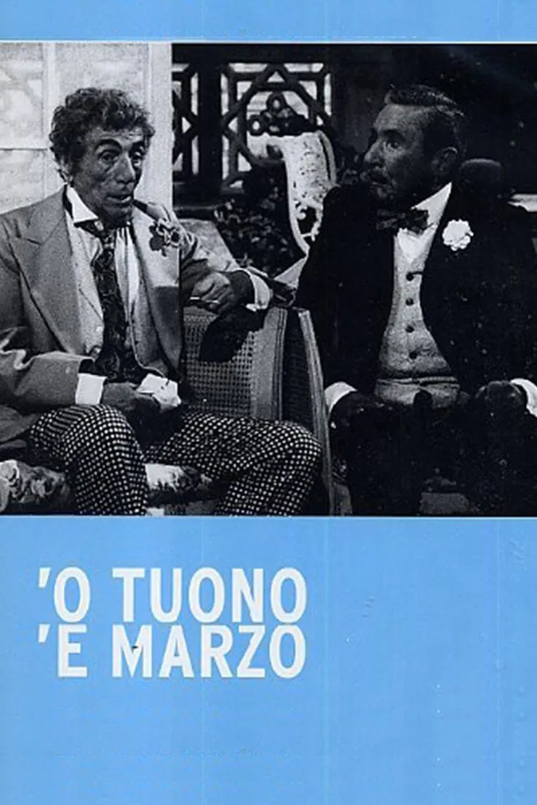 'O tuono 'e marzo poster background
