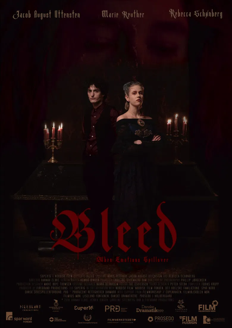 Bleed poster background