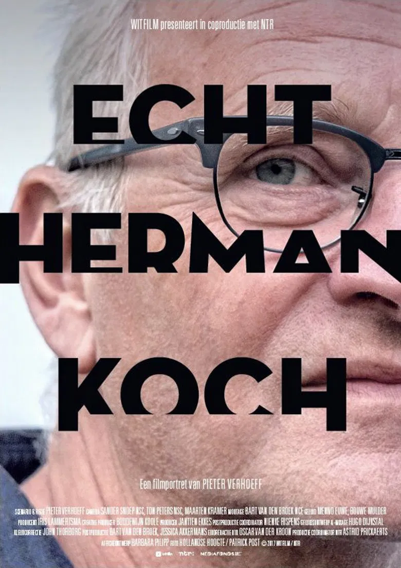 Echt Herman Koch poster background