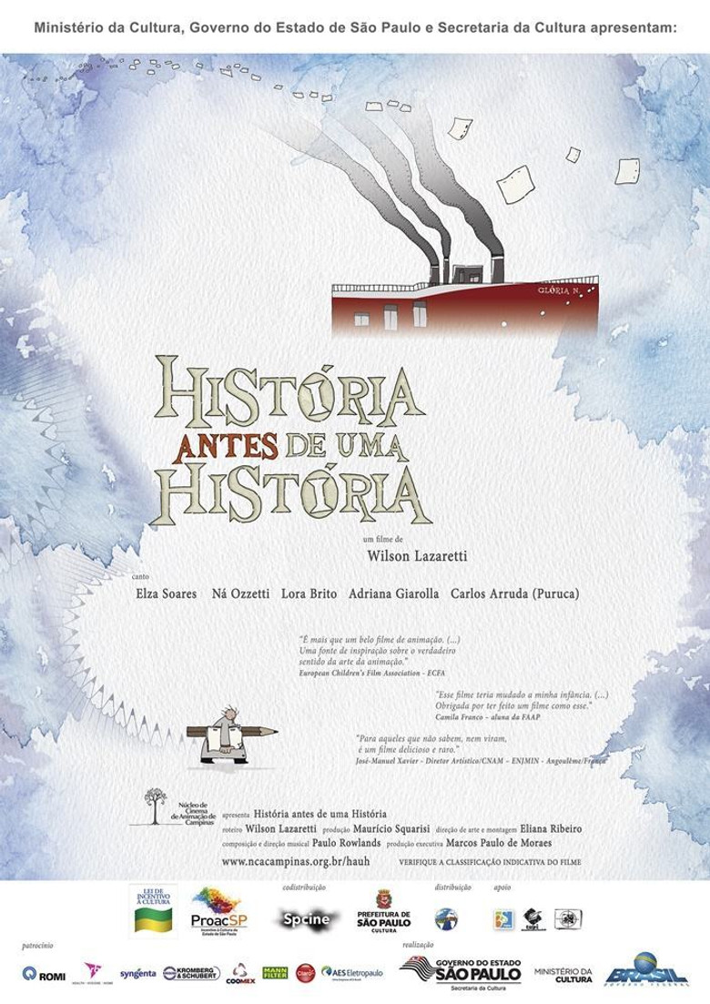 História antes de uma História poster background