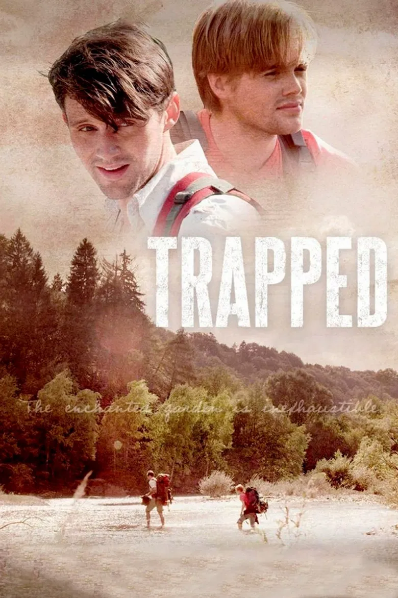 Trapped poster background