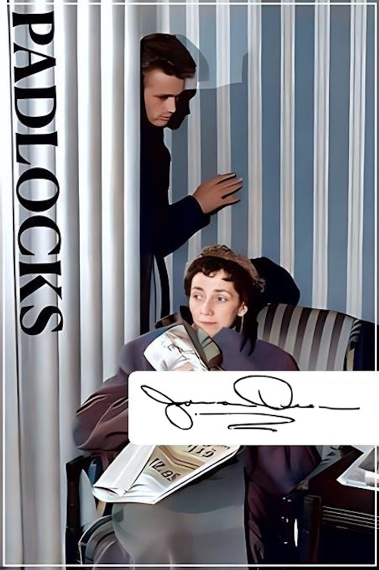 Padlocks poster background