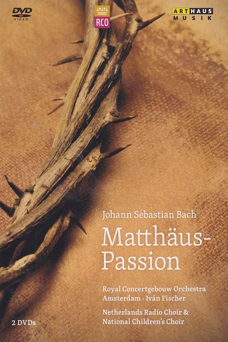 Bach Matthäus-Passion poster background