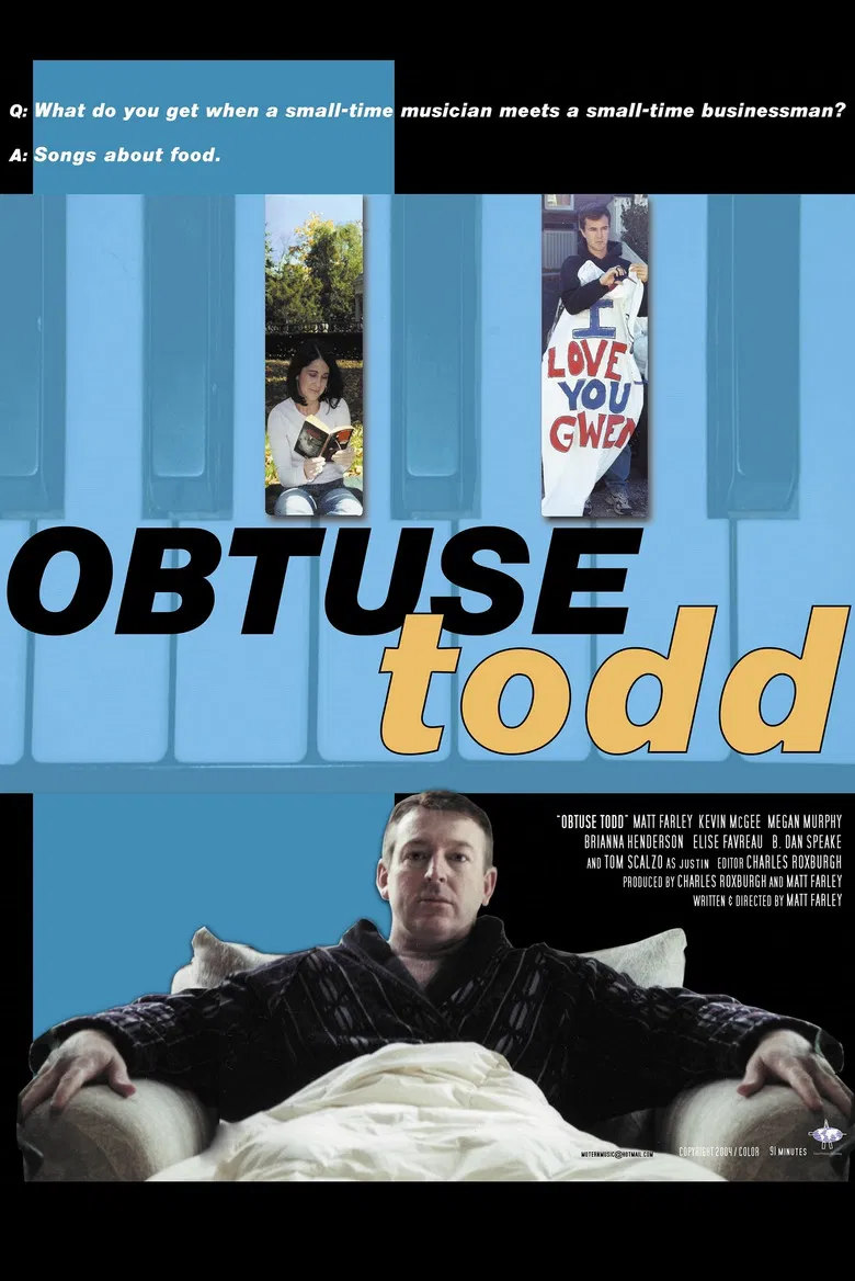 Obtuse Todd poster background