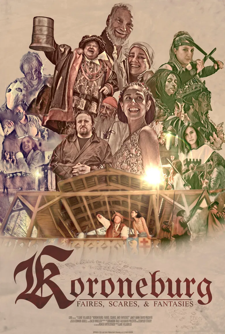 Koroneburg: Faires, Scares and Fantasies poster background