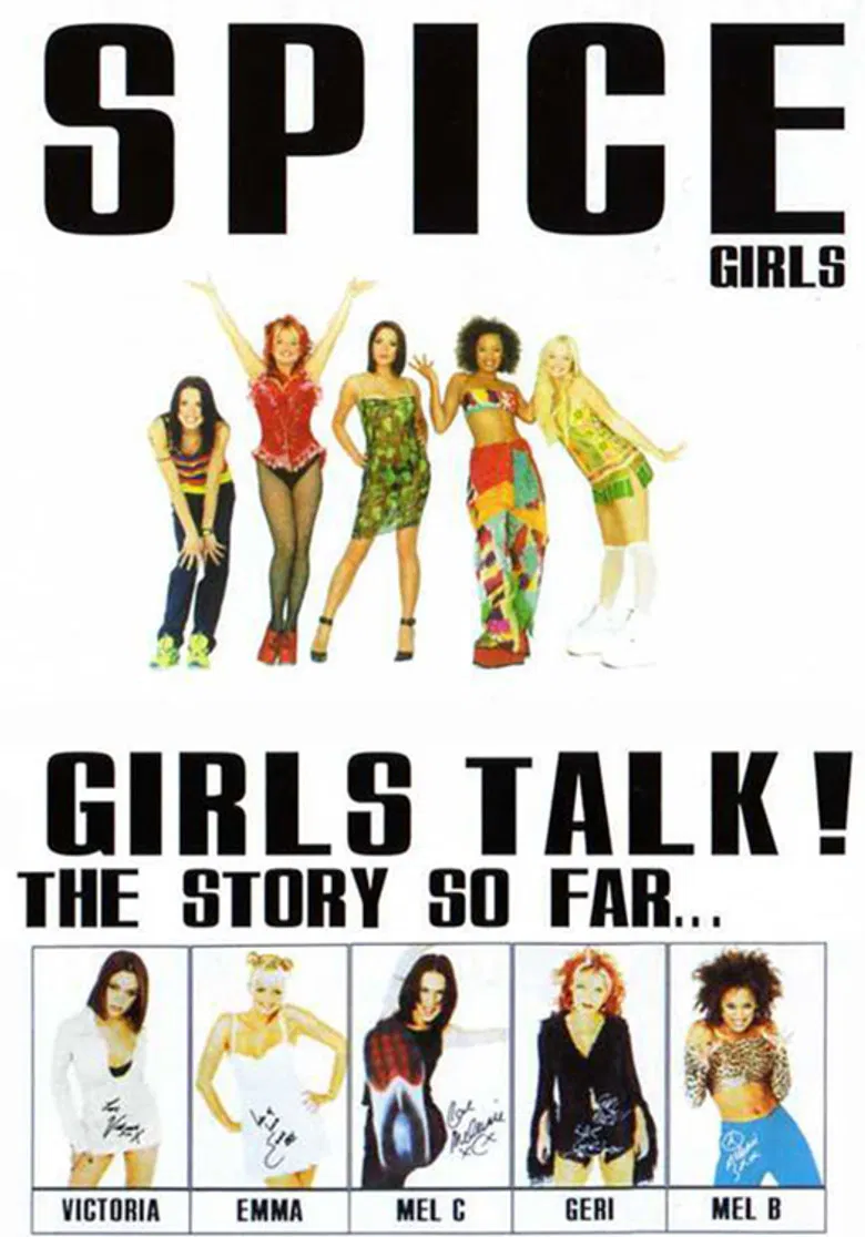 Spice Girls: Girls Talk! poster background