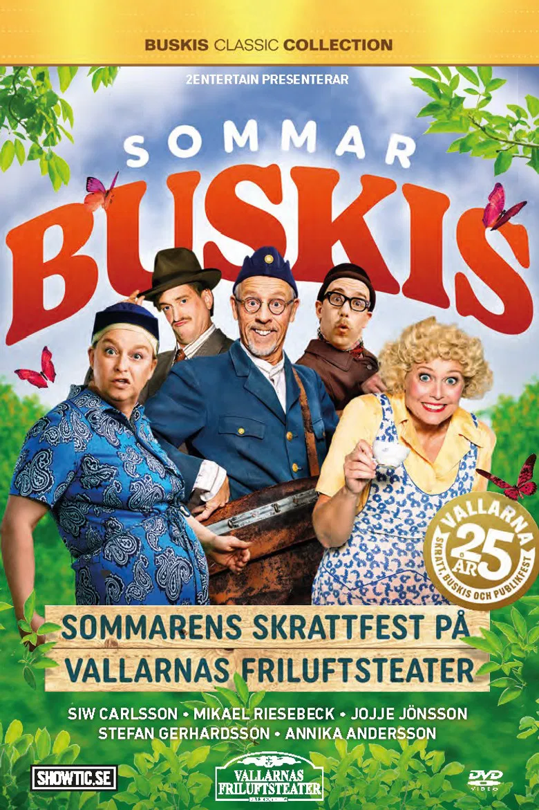 Sommarbuskis poster background