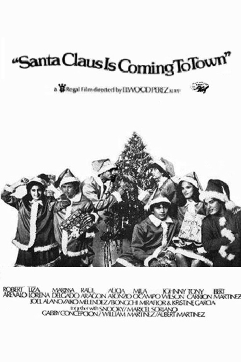 Santa Claus is Coming to Town poster background