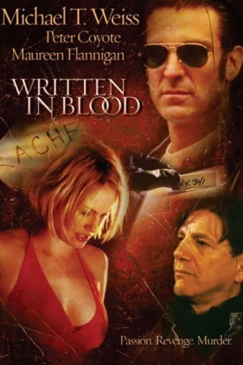 Written In Blood poster background