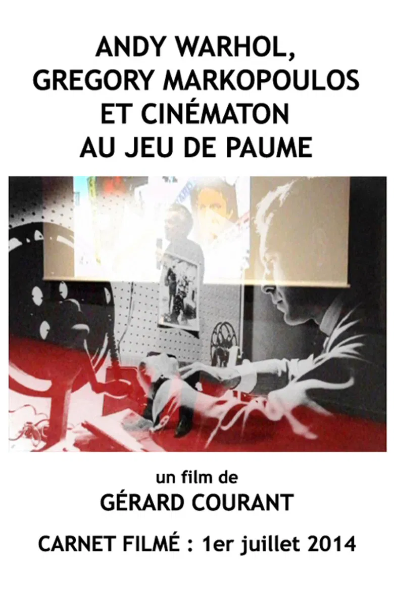 Andy Warhol, Gregory Markopoulos et Cinématon au Jeu de paume poster background