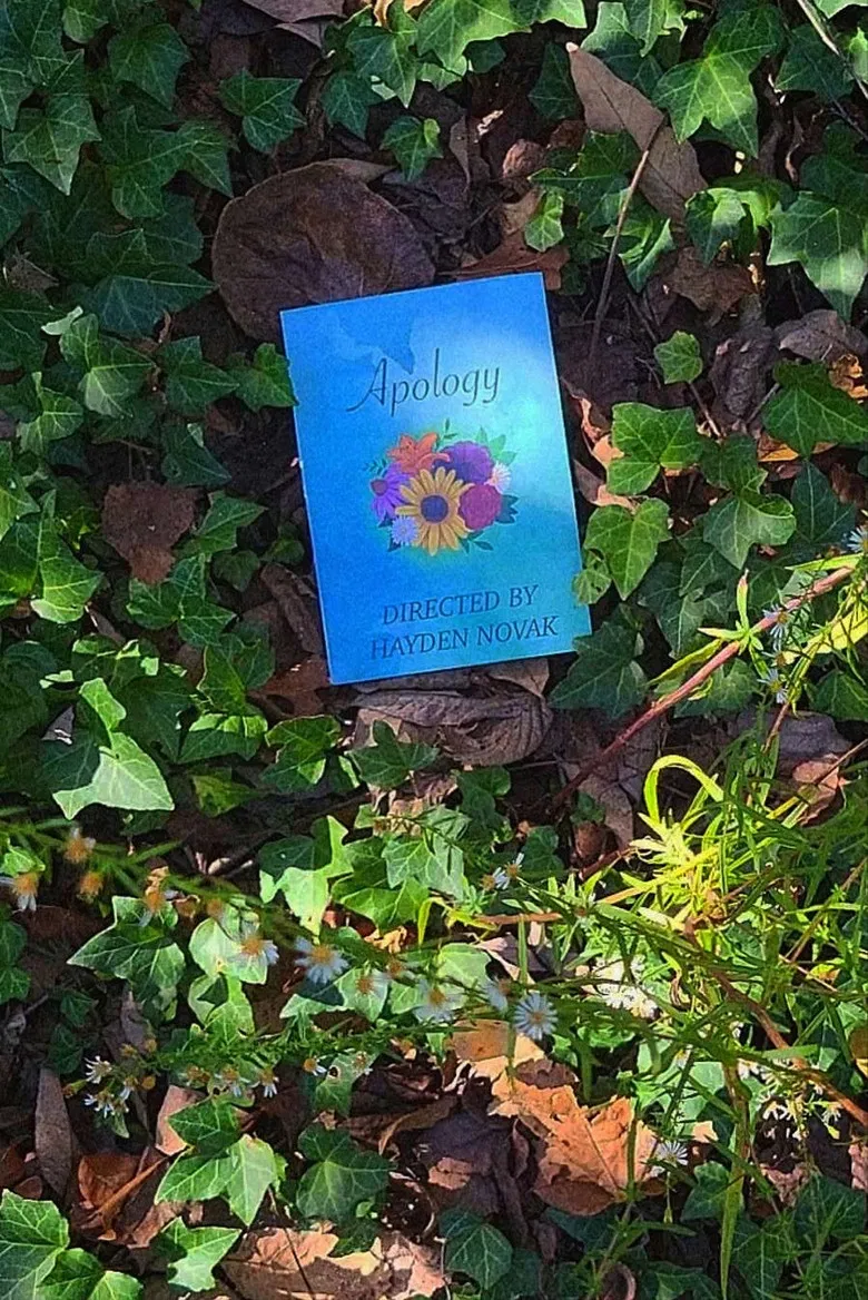 Apology poster background