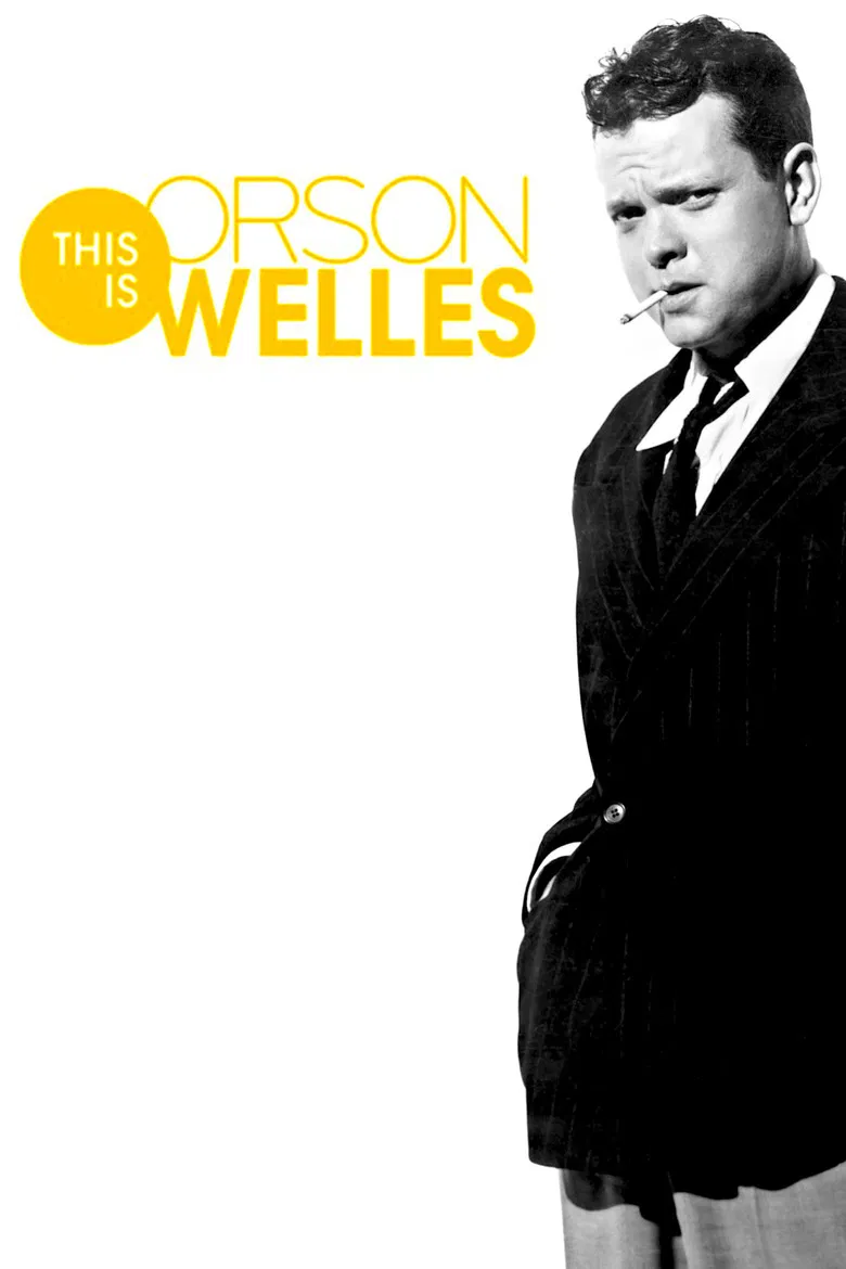 This Is Orson Welles poster background