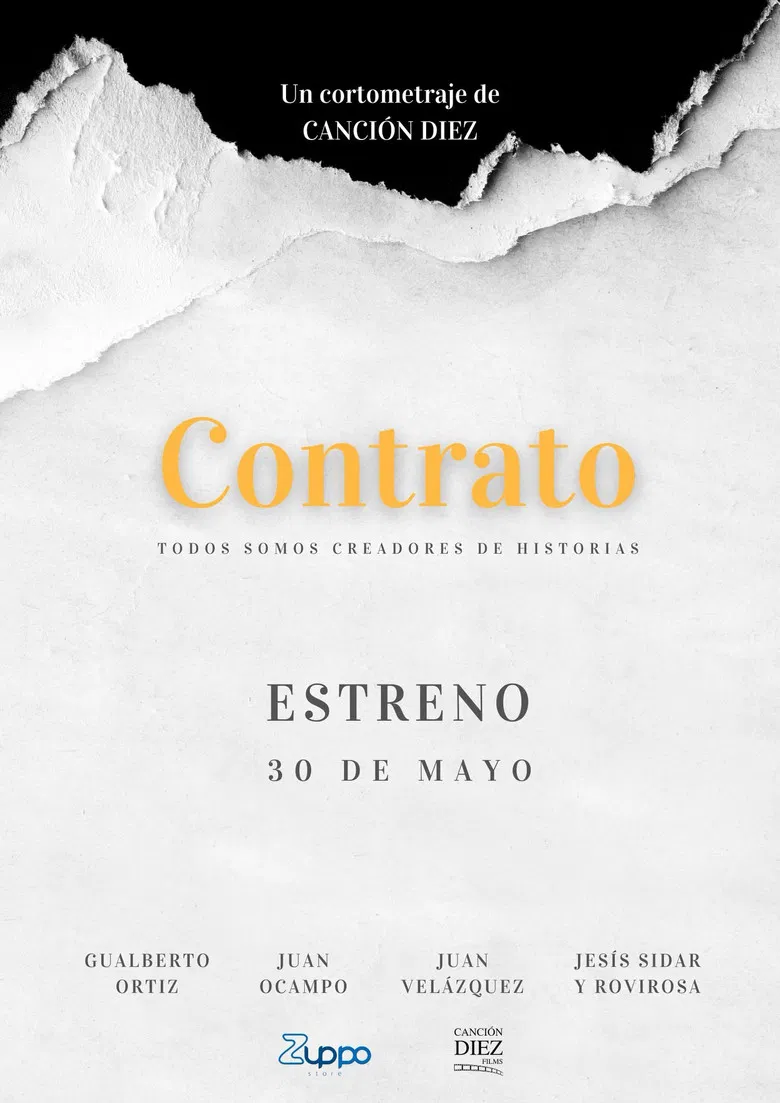 Contrato poster background
