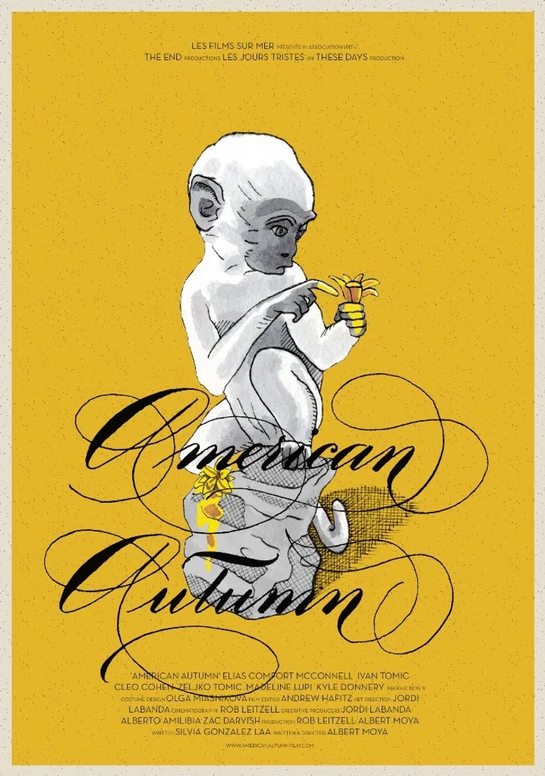 American Autumn poster background