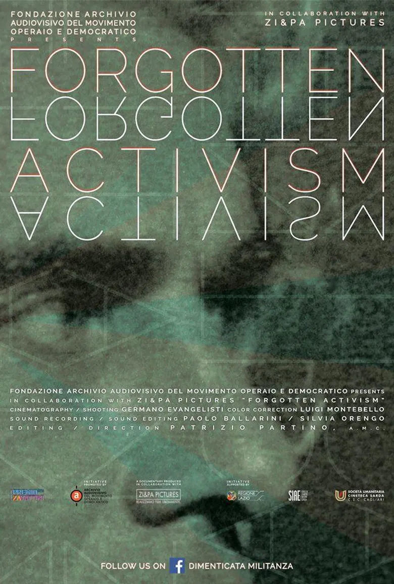Forgotten Activism poster background