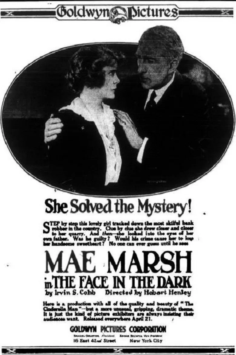 The Face in the Dark poster background