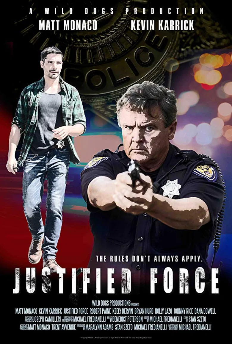 Justified Force poster background