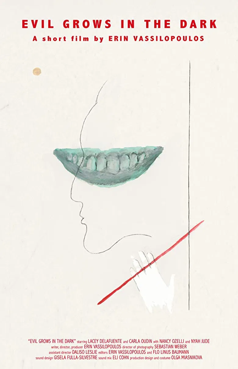 Evil Grows in the Dark poster background