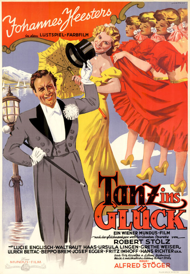 Tanz ins Glück poster background