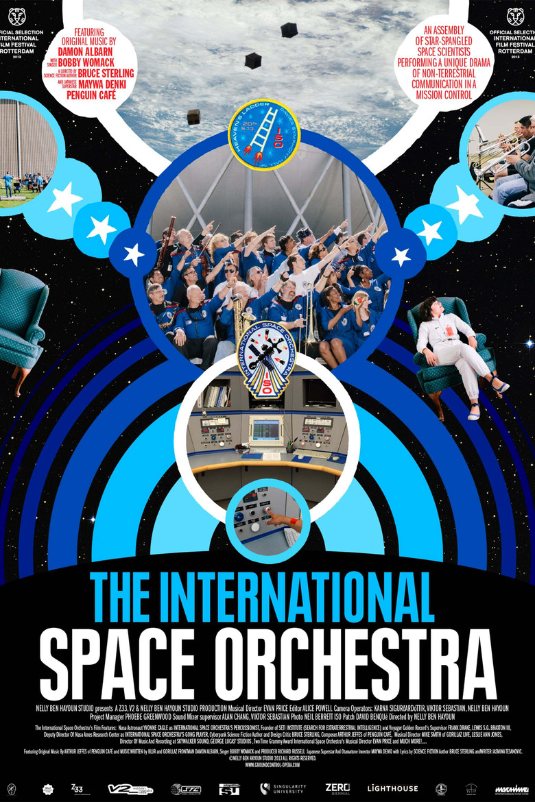 The International Space Orchestra poster background