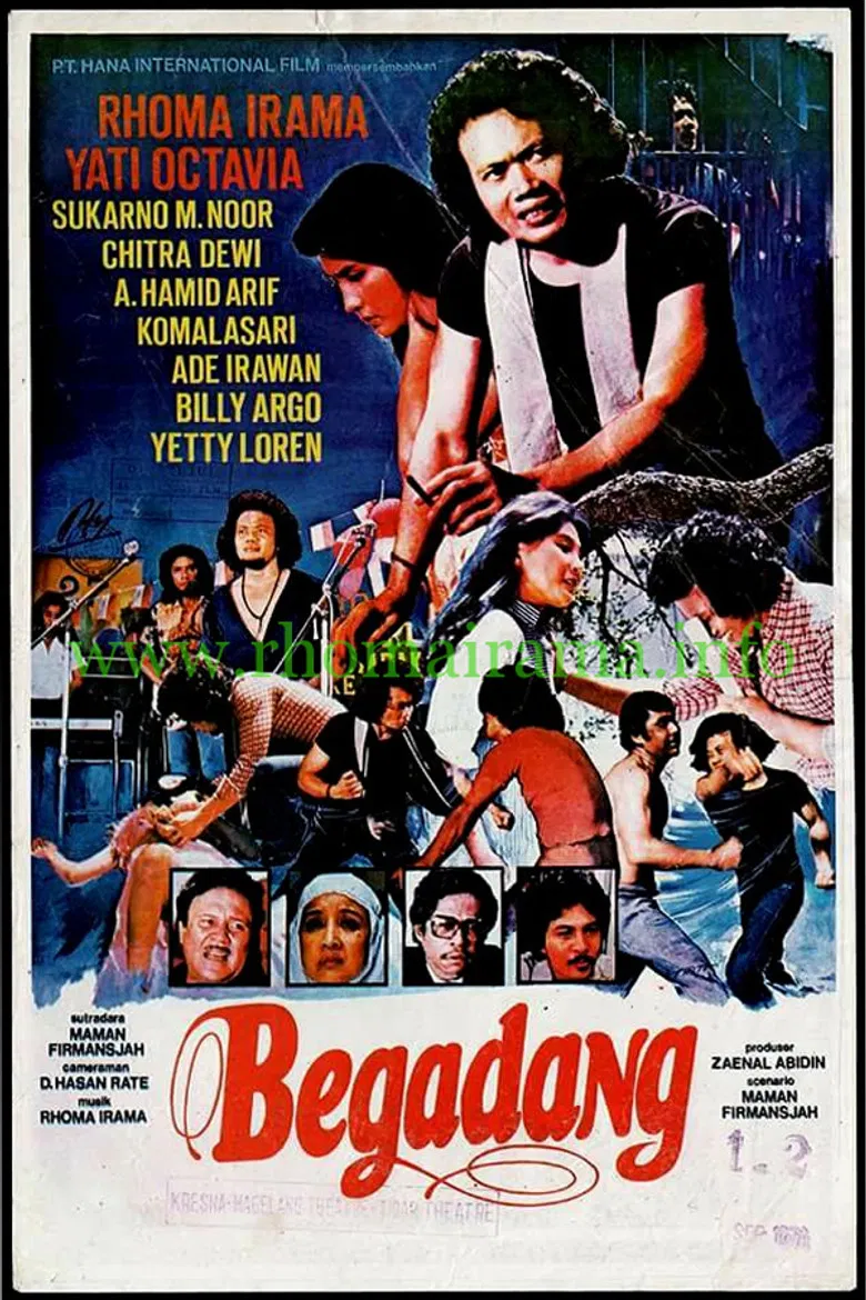 Begadang poster background