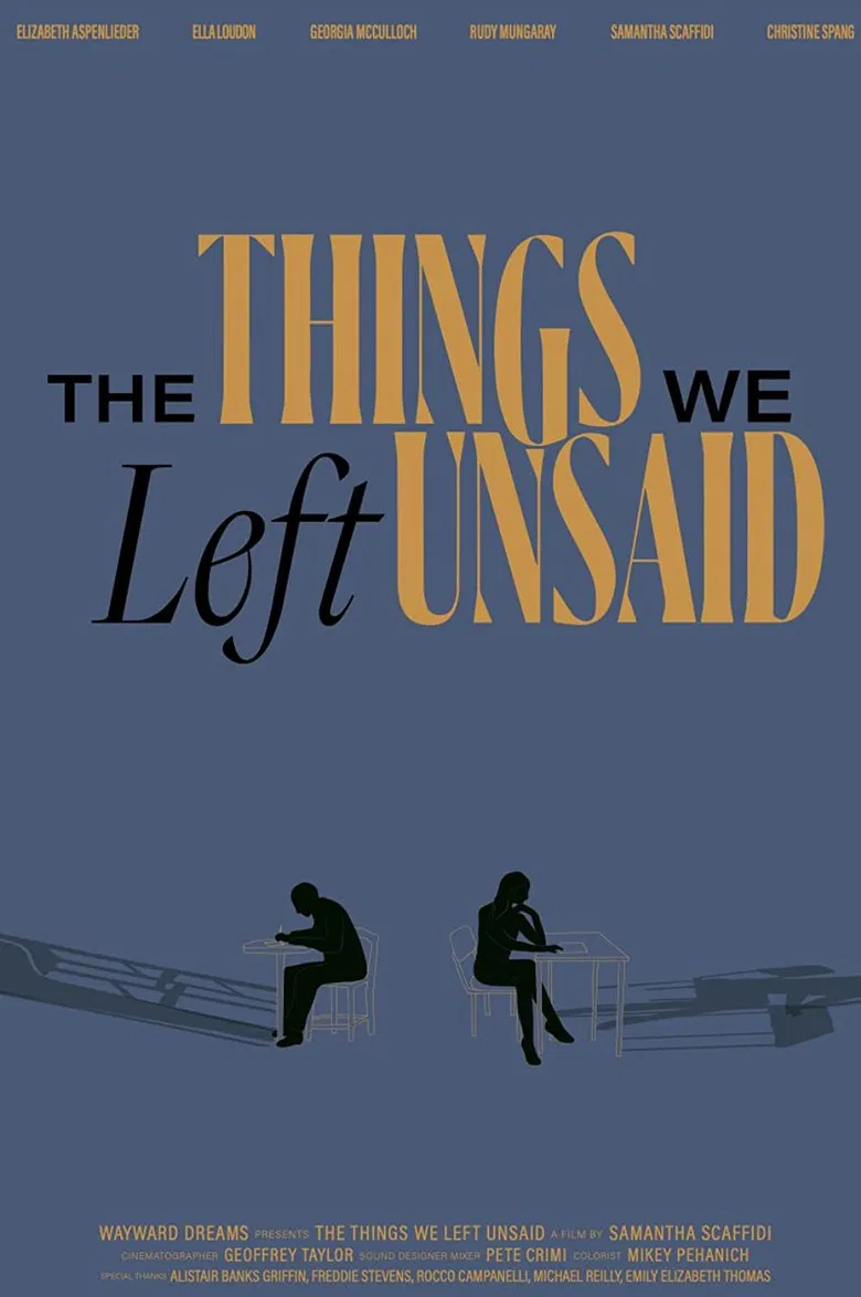 The Things We Left Unsaid poster background