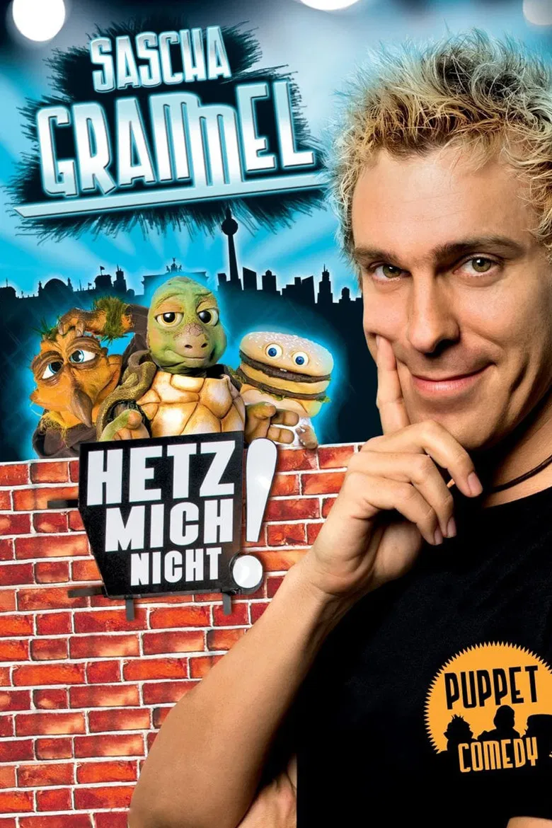 Sascha Grammel - Hetz mich nicht! poster background