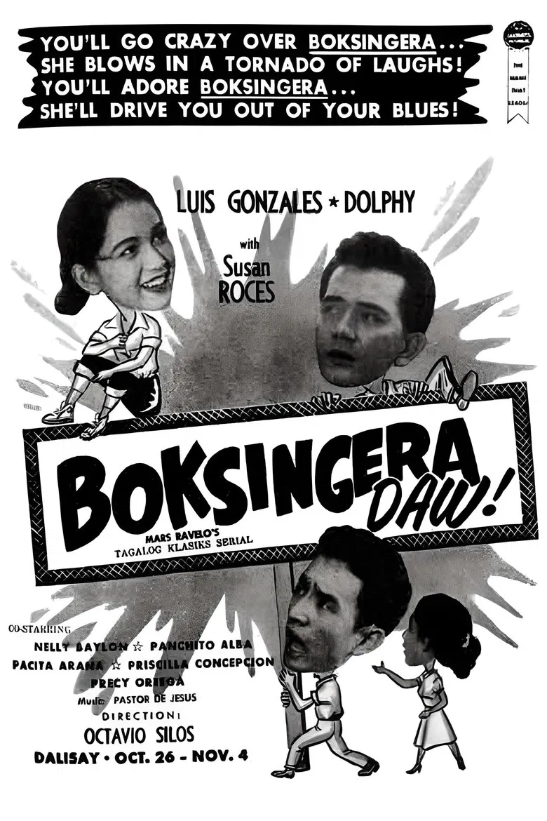 Boksingera Daw! poster background