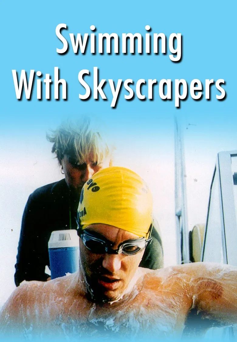 Swimming With Skyscrapers poster background