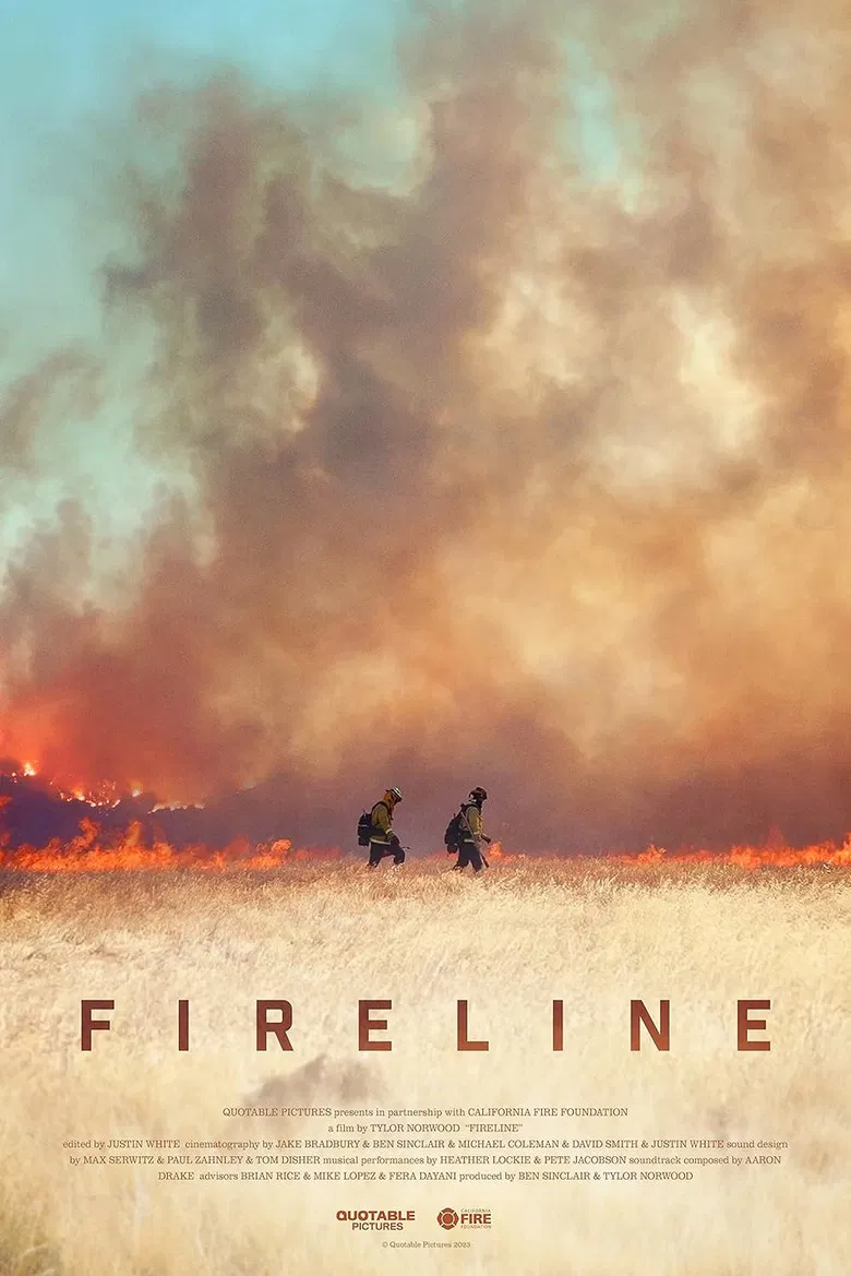 Fireline poster background