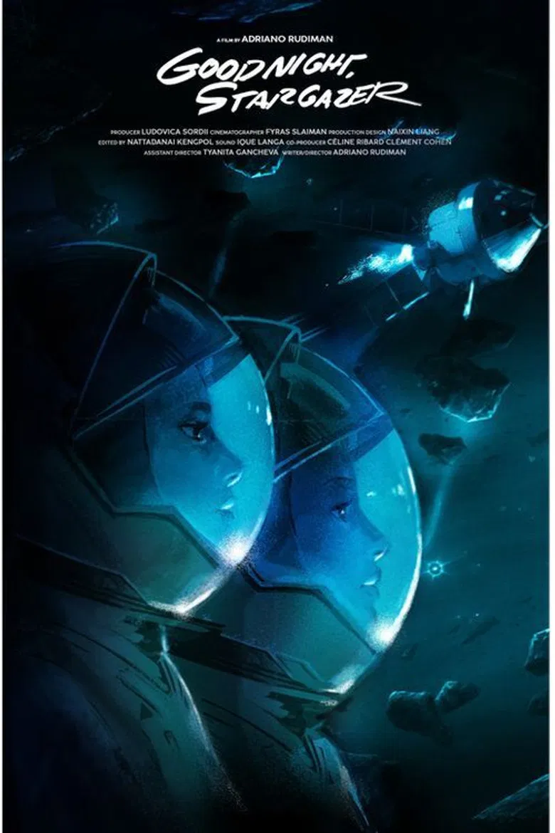 Goodnight, Stargazer poster background