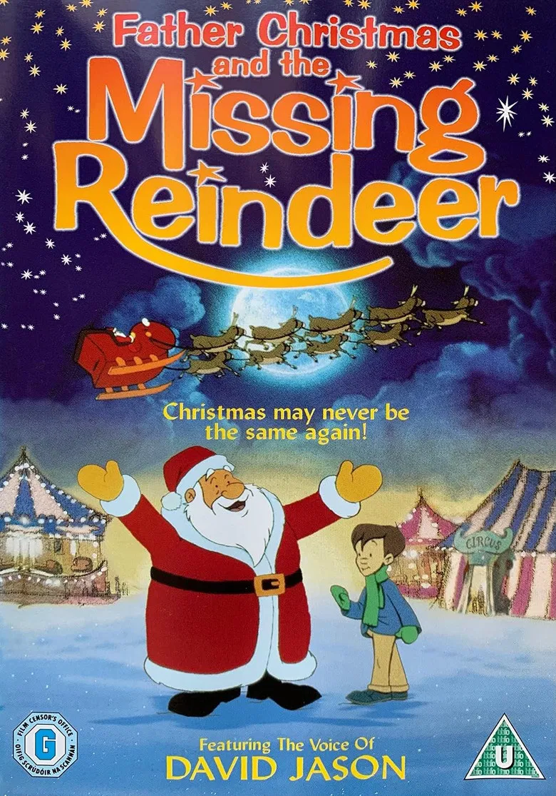 Father Christmas and the Missing Reindeer poster background
