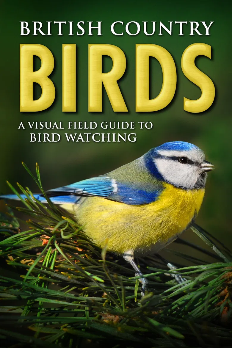 British Country Birds: A Visual Field Guide to Bird Watching poster background