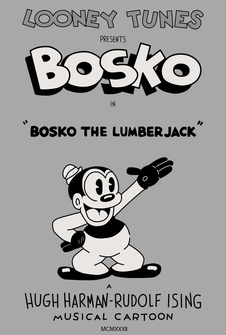 Bosko the Lumberjack poster background